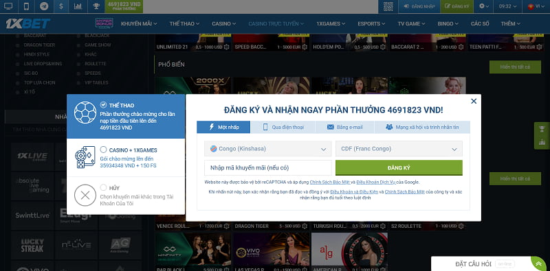 1xBet